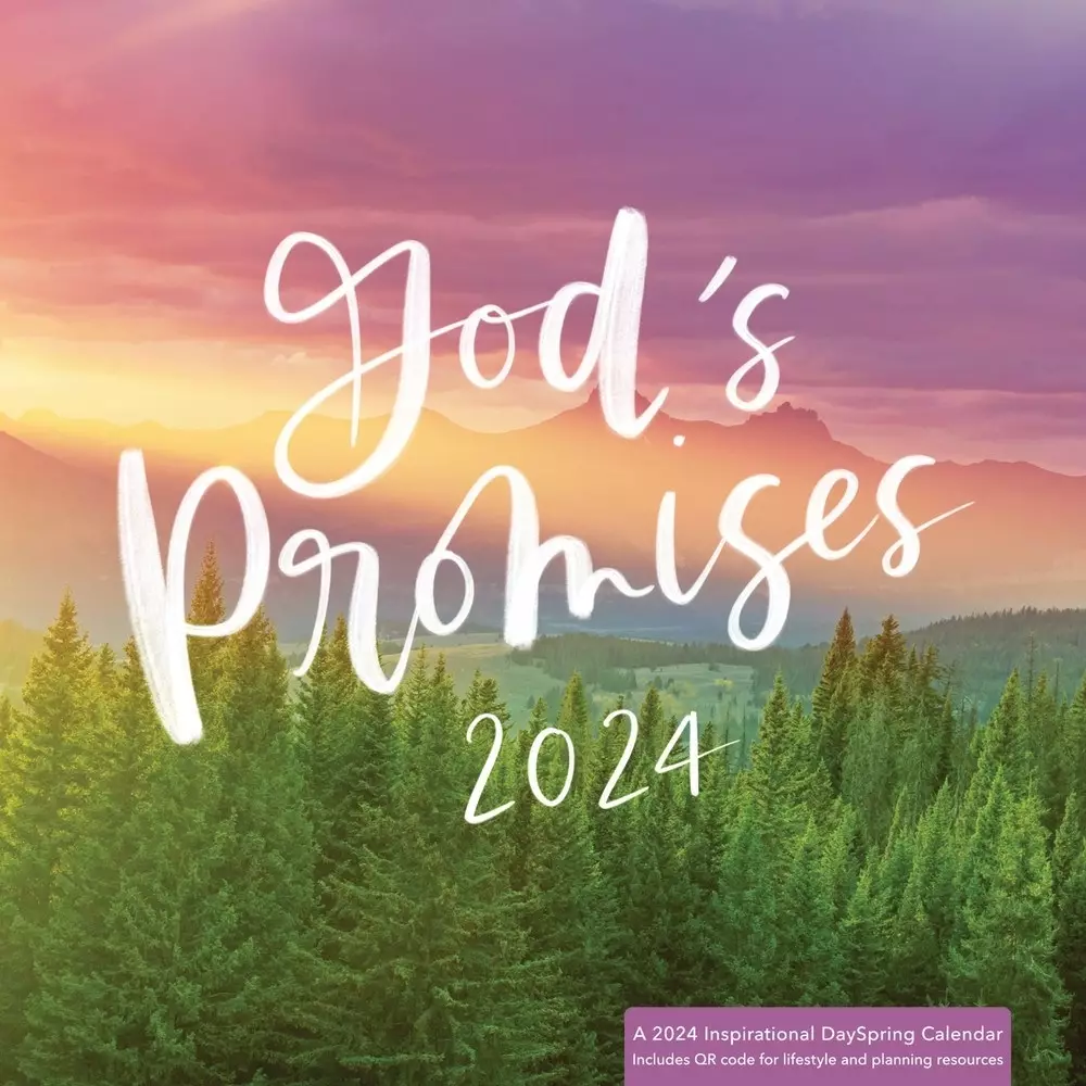 God's Promises 2024 Dayspring Wall Calendar 9798886021462 Eden