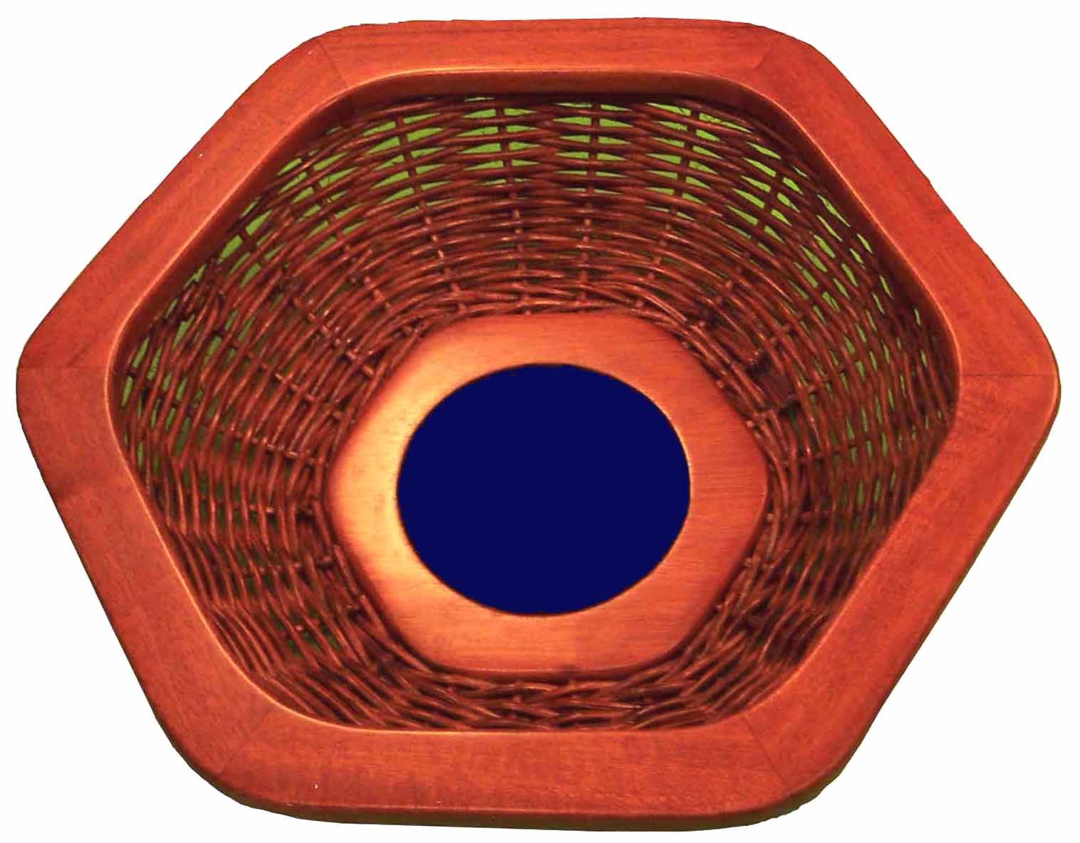 Offering Plate Basket - Blue - 11in diameter