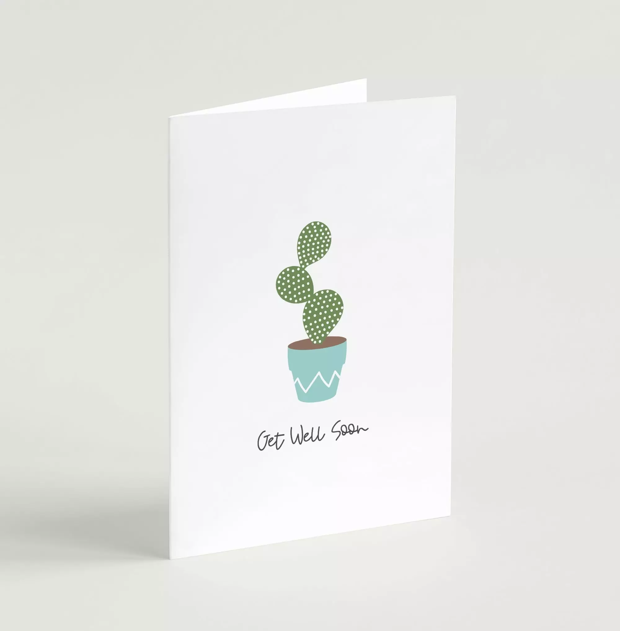 Get Well Soon (House Jungle) - Greeting Card