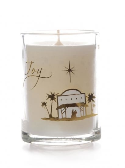 Joy Candle In Glass - Single