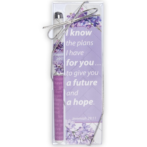 Jeremiah 29:11 Bookmark and Pen Set | Free Delivery when you spend £10 ...