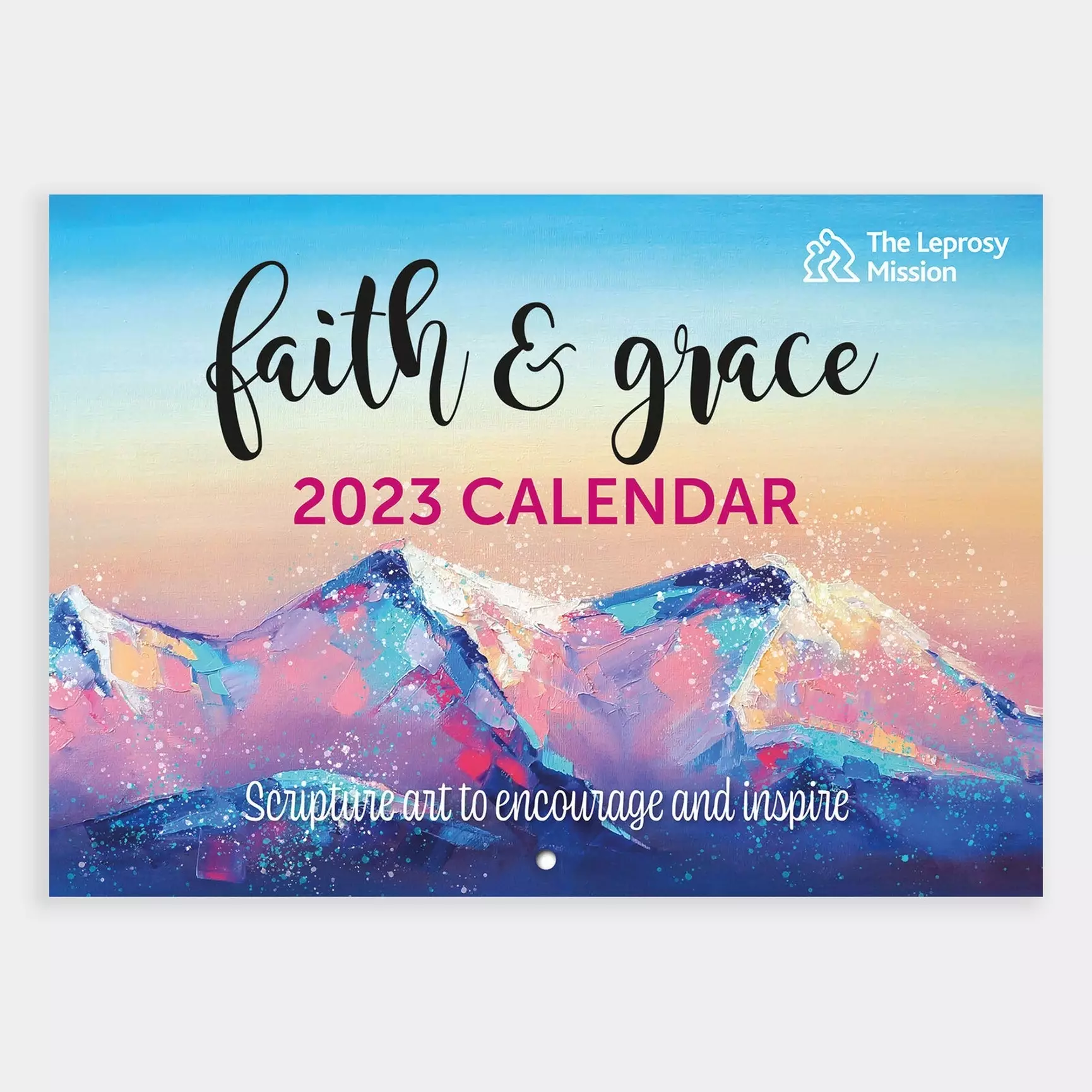 2023 Faith and Grace Scripture Art Calendar