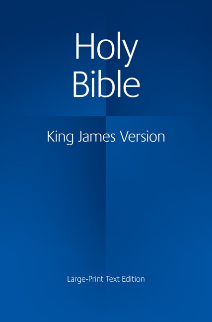 KJV Large Print Text Bible KJ650 T