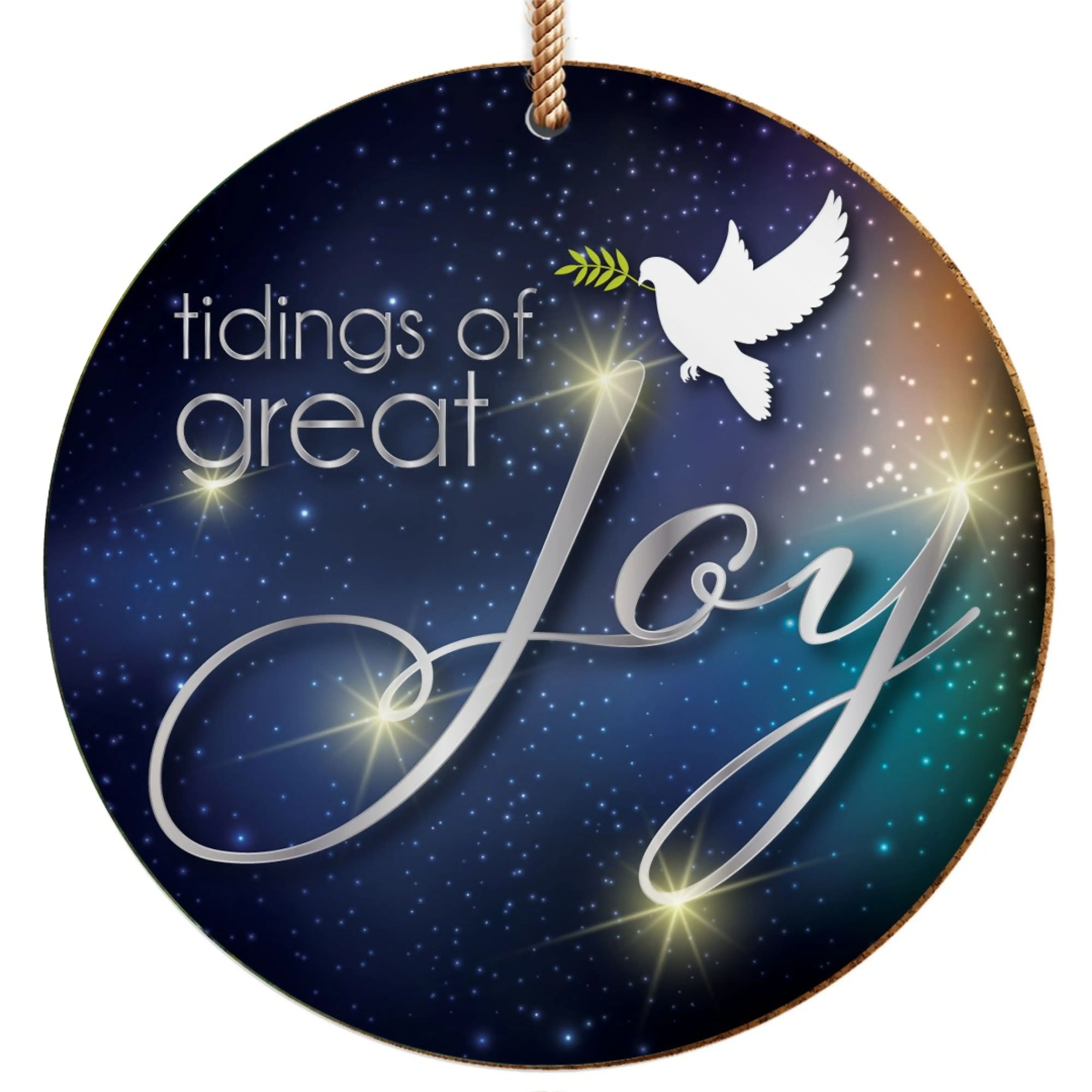 Tidings Of Great Joy Ceramic Decoration