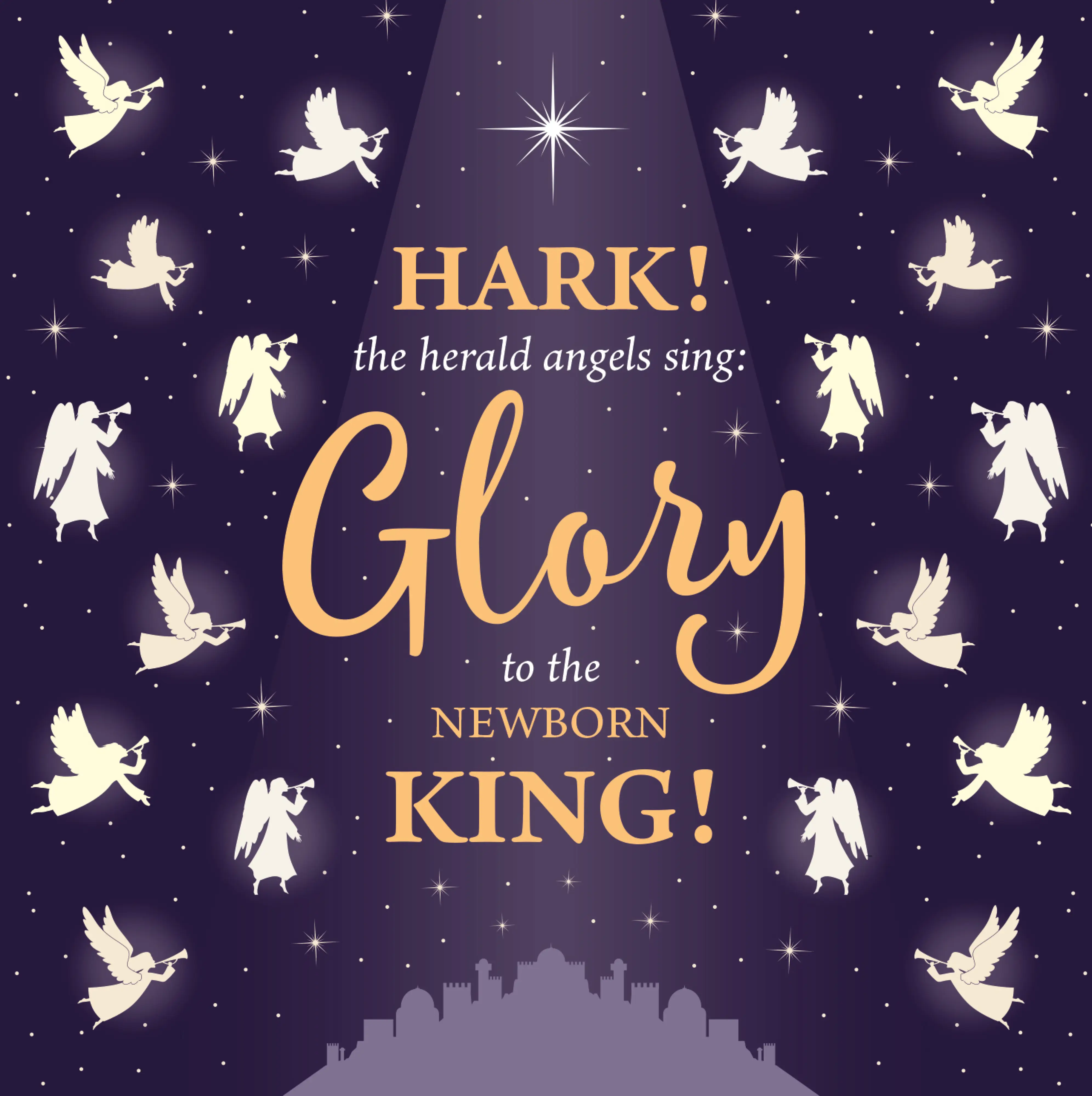 Herald Angels Charity Christmas Cards Pack of 10