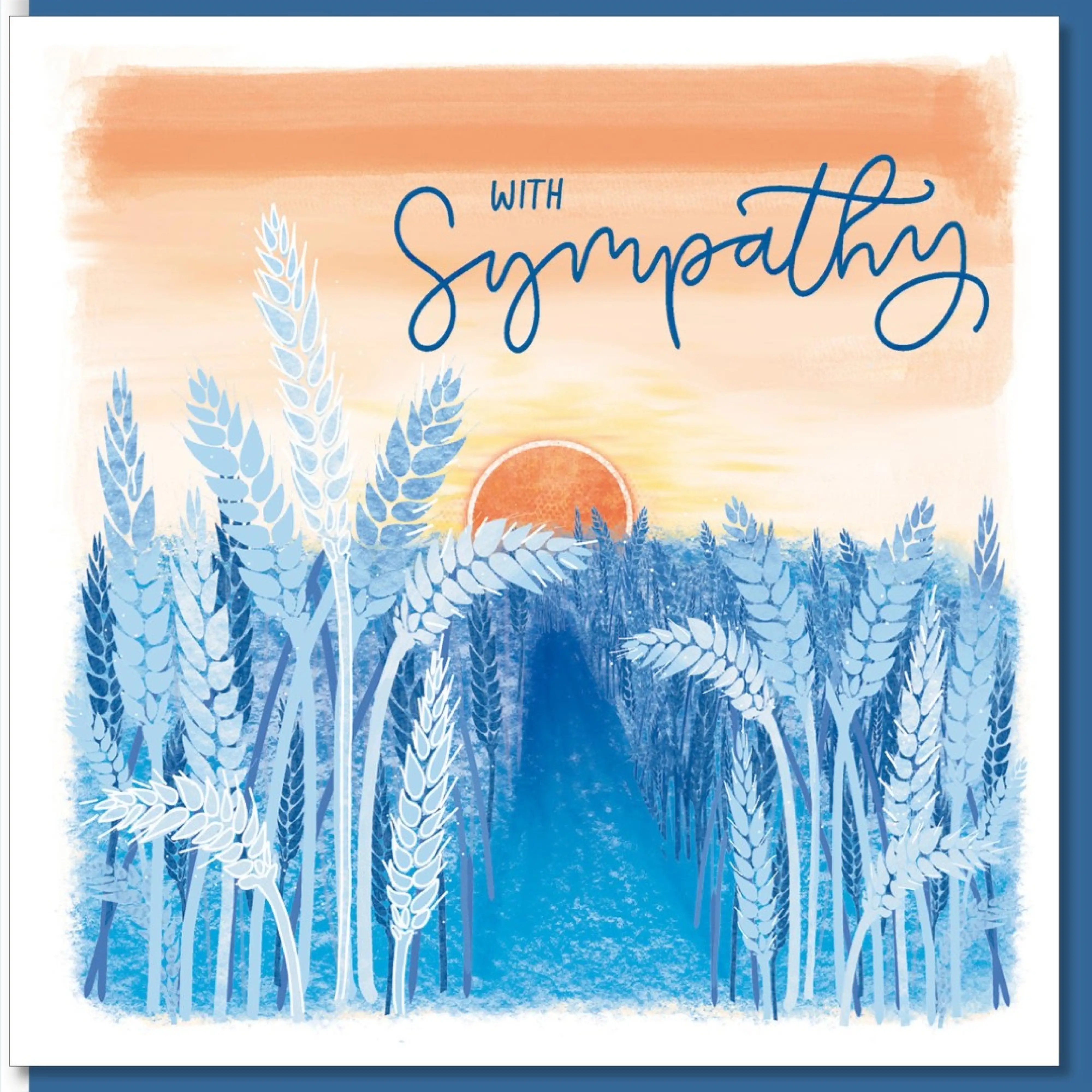 Sympathy Sunset Greetings Card | Free Delivery when you spend £10 at ...